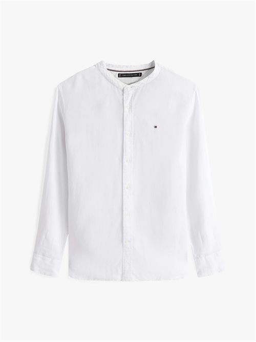 Camicia in puro lino con effetto sbiadito TOMMY HILFIGER | MW0MW39271YCF